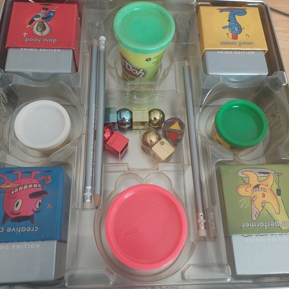 Cranium PRIMO EDITION- Silver Embossed Metal Box Set Board Game - Picture 6 of 10